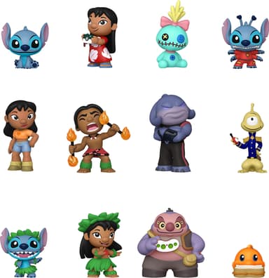 Funko POP Lilo & Stitch Blind box actionfigur (12-pakning)