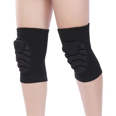 Knebeskyttere med polstring M 2-pakning