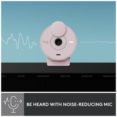 Logitech Brio 300 webkamera (rosa)