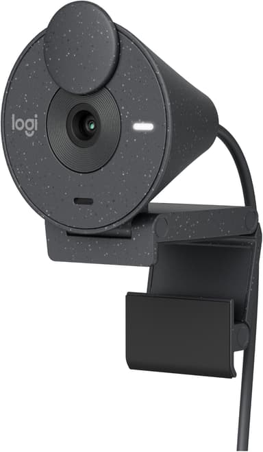 Logitech Brio 300 webkamera (sort)