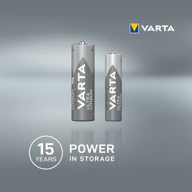 Varta Ultra Lithium AA batterier (4-pakning)