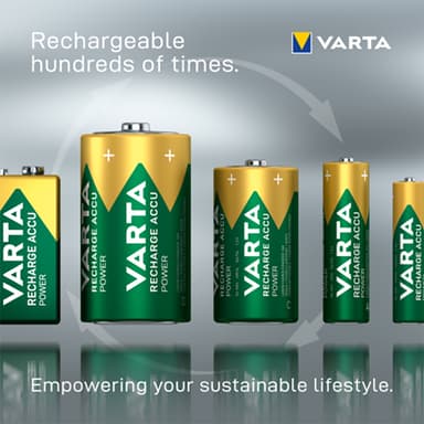 Varta Power 9V 200Mah batteri (1-pakk)