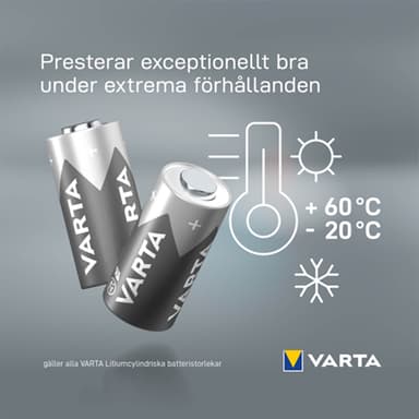 Varta Professional CR2 batteri (1-pakk)