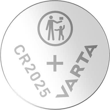 Varta CR 2025 batteri (4-pakk)