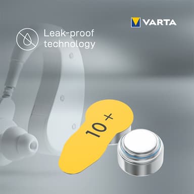 Varta 10 batteri for høreapparat 7042214 (6-pakning)