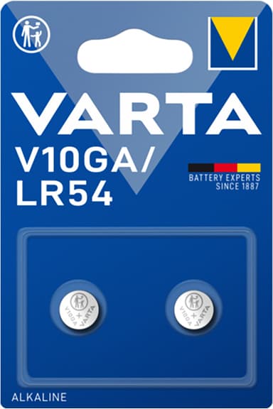 Varta V 10 Ga batteri (2-pakk)