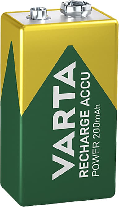 Varta Power 9V 200Mah batteri (1-pakk)
