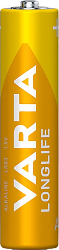 Varta Longlife AAA batteri (8-pakk)