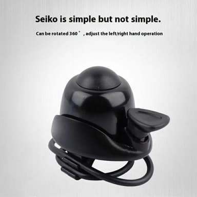 For Ninebot ES Series Bell Horn 360 graders roterbar sykkelklokke - rød