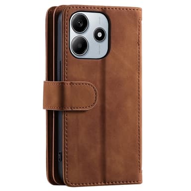 Til Xiaomi Redmi Note 14 4G Deksel med glidelås og 9 kortspor