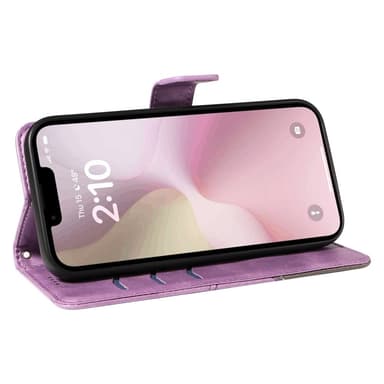 Lommebokdeksel til iPhone 16e – Geometrisk Linje