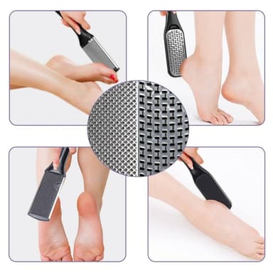10 stk/sett Fotpleie Pedikyr Callus Dead Skin Remover Fotfil Fjerning av hard hud
