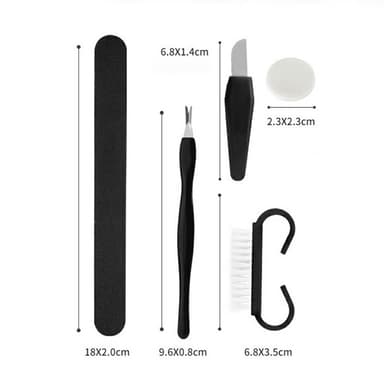 10 stk/sett Fotpleie Pedikyr Callus Dead Skin Remover Fotfil Fjerning av hard hud