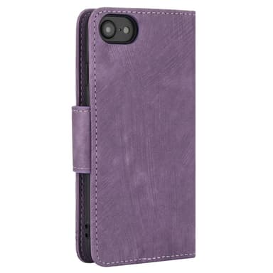 For iPhone 16e Etui Sommerfugl Blomst Ripebestandig Telefondeksel