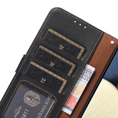 KHAZNEH RFID-blokkerende lommeboketui for Xiaomi Redmi Note 14 5G