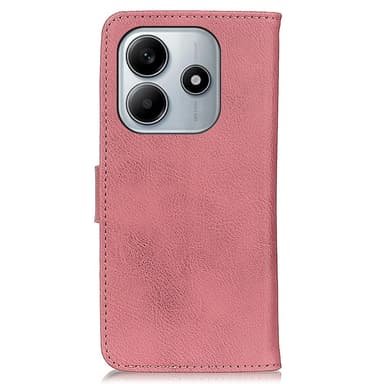 KHAZNEH Til Xiaomi Redmi Note 14 4G Mobiltelefonveske Kowhide Texture Wallet Case