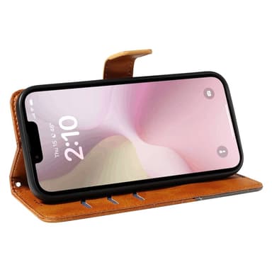 Lommebokdeksel til iPhone 16e – Geometrisk Linje