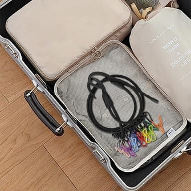 Stansfri klessnor Camping Tørking av elastisk klessnor