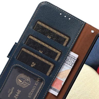 KHAZNEH RFID-blokkerende lommeboketui for Xiaomi Redmi Note 14 4G