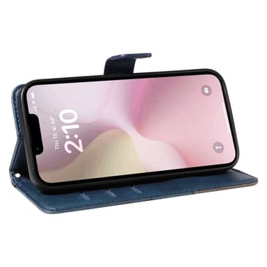 Lommebokdeksel til iPhone 16e – Geometrisk Linje