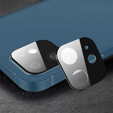 HAT PRINCE iPhone 12 mini helhetlig kameralinse i herdet glass