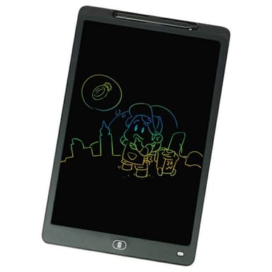 16-tommers fargerik LCD Skriv Draw Flat Doodle Board Erase Notisblokk