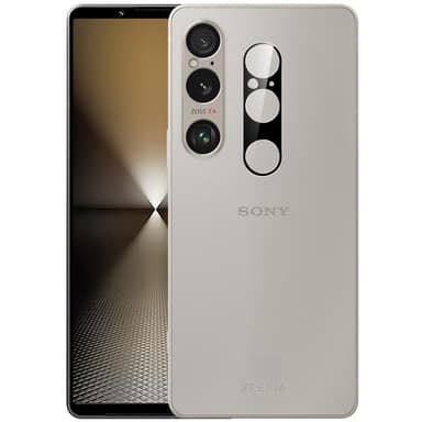 Til Sony Xperia 1 VI Kameralinsefilm Objektivdeksel i Herdet Glass