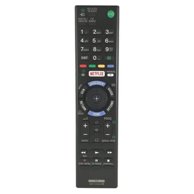 Fjernkontrollerstatning for RMT-TX101D For Sony TV