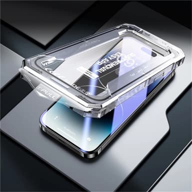 For iPhone 16 Plus/15 PlusAnti-Spy Privacy Skjermbeskytter i Herdet Glass