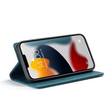 CASEME Lommebok-deksel iPhone 13 Pro - Blå