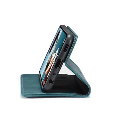 CASEME Lommebok-deksel Samsung Galaxy A12 - Blå