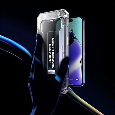 For iPhone 16 Plus/15 PlusAnti-Spy Privacy Skjermbeskytter i Herdet Glass