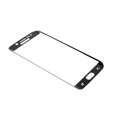 AMORUS Samsung Galaxy S6 Edge Herdet Glass - Svart