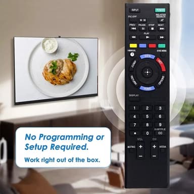Fjernkontrollerstatning for RM-YD089 For Sony TV