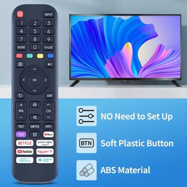 Fjernkontrollerstatning for EN2AH30H For Hisense Smart Tv