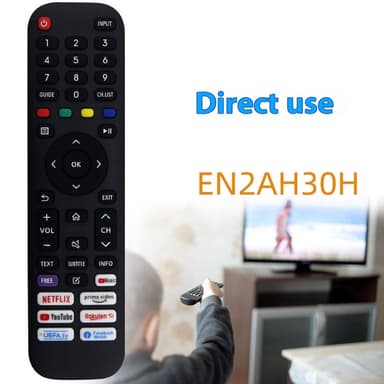 Fjernkontrollerstatning for EN2AH30H For Hisense Smart Tv