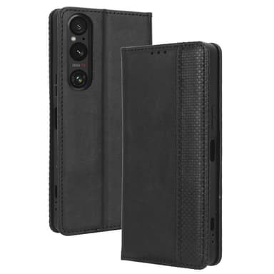 Xperia 1 V Lommebok-deksel - Svart
