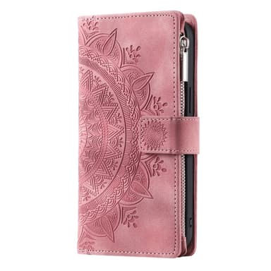 For Samsung Galaxy A26 / A16  Lommebok Deksel Shell Mandala Blomstermønster