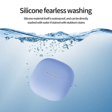 Til Xiaomi Redmi Buds 6 Lite Silikonetui Anti-Ripe Beskyttelsesdeksel - Blå