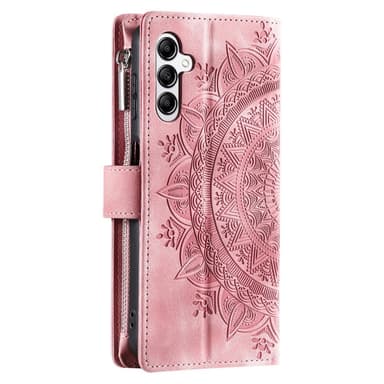 For Samsung Galaxy A26 / A16  Lommebok Deksel Shell Mandala Blomstermønster