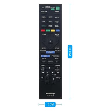 Fjernkontrollerstatning for RM-ADP120 for Sony hjemmekinospiller