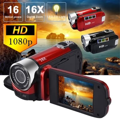 16 MP HD 1080P videokamera 16X zoom digitalkamera Night Vision Anti-Shake