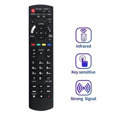 Fjernkontrollerstatning for N2QAYB001180 For Panasonic TV