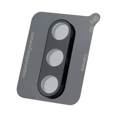 ENKAY 2 PCS til Samsung Galaxy S24 FE kameralinsedeksel herdet glass - svart