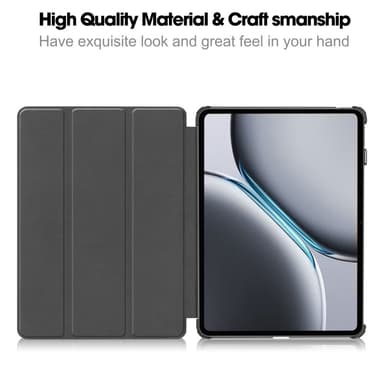 Slim Fit Dekselveske til OnePlus Pad 2 Auto Wake/Sleep - Gull