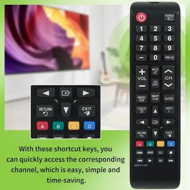 Fjernkontrollerstatning for BN59-01199F For Samsung TV