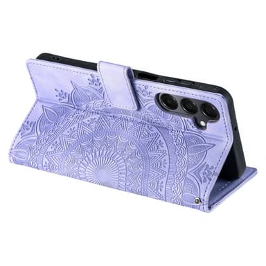 For Samsung Galaxy A26 Lommebok Deksel Shell Mandala Blomstermønster