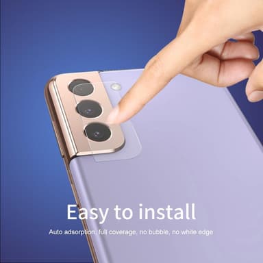 Samsung Galaxy S21 ENKAY Kameralinsedeksel Herdet Glass