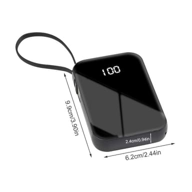 1080P HD WiFi-kamera 5000mAh bærbar powerbank sikkerhetskamera