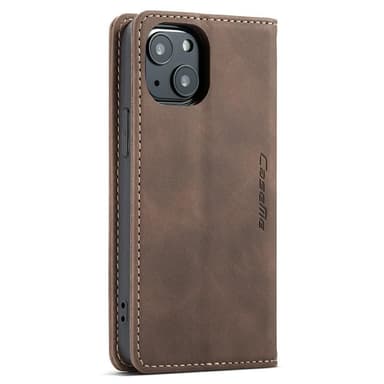 CASEME Lommebok-deksel iPhone 13 - Kaffe